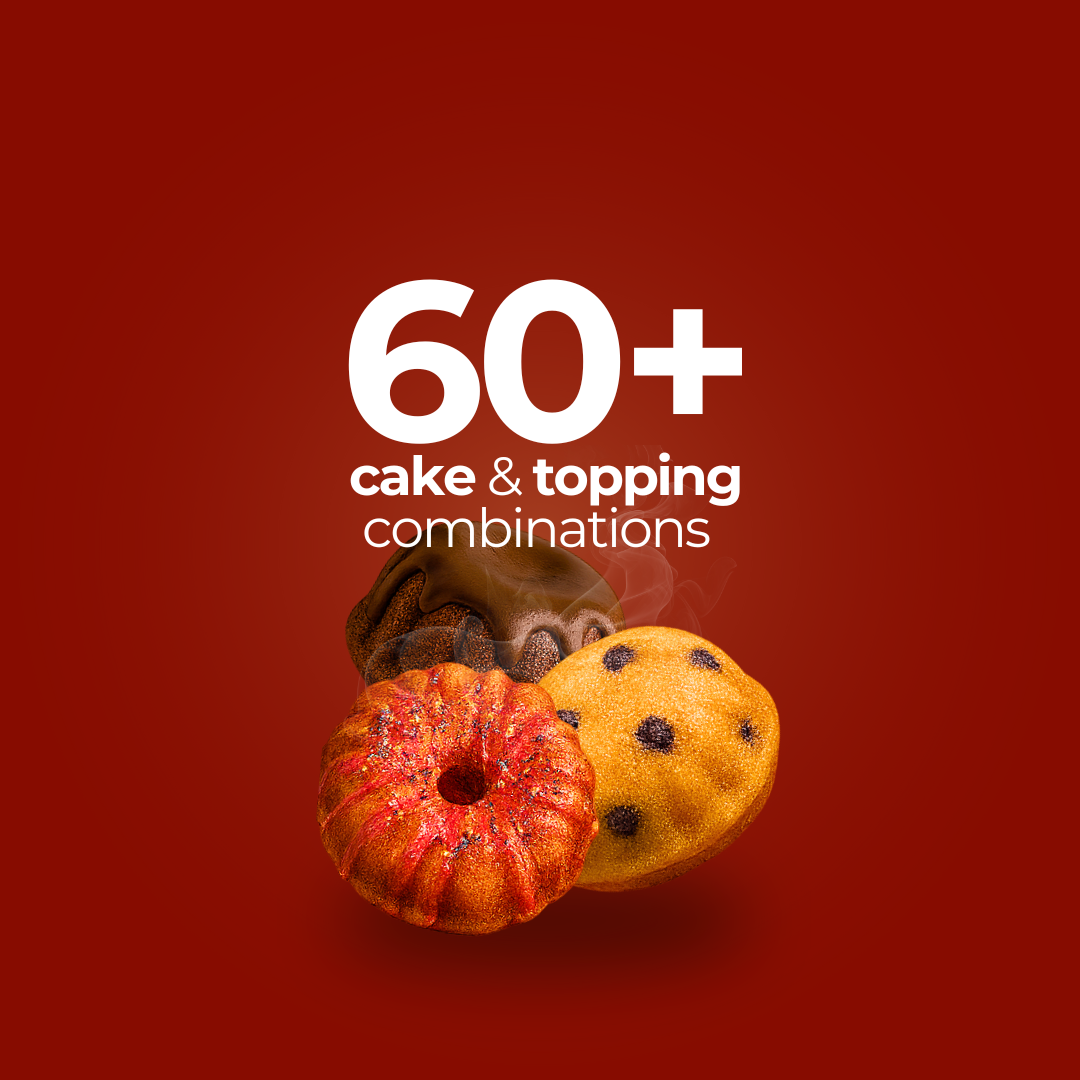 MiniCake – Bake Mini Cakes in Minutes + 30 Recipes